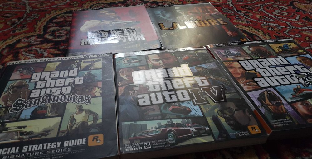 Колекція Rockstar Games GTA Grand Theft Auto RDR Red Dead L.A. Noire ...