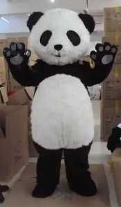 Alugo fato mascote Panda (muito idêntico ao do Panda e os Caricas)