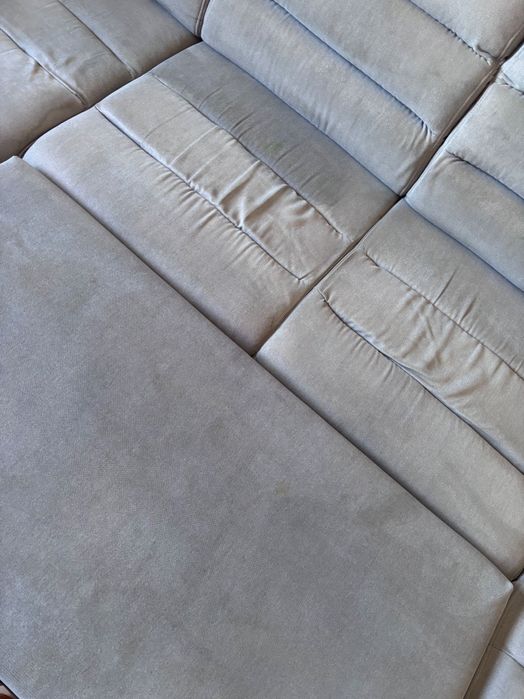 Szary duży narożnik