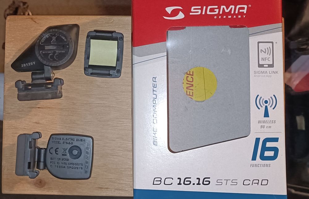 Komputer rowerowy Sigma STS CAD 16.16