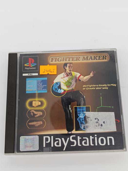fighter maker playstation (psx) pudełkowa