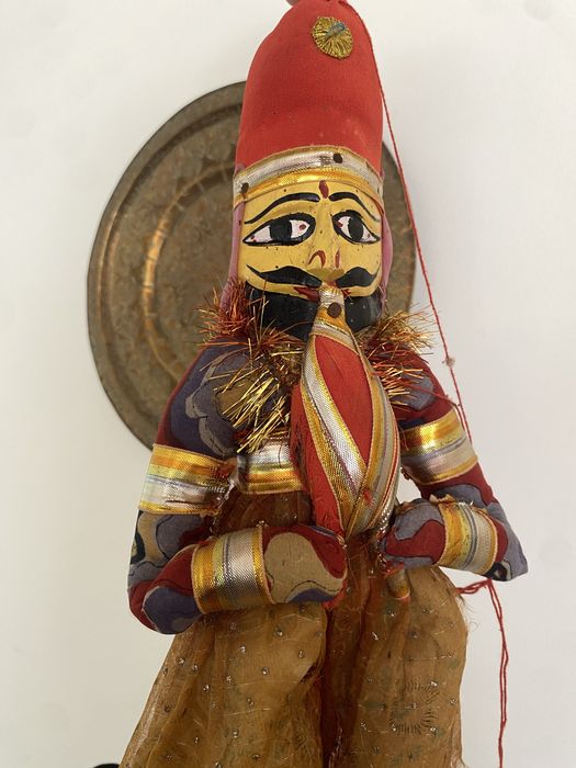 Boneco Indiano antigo .