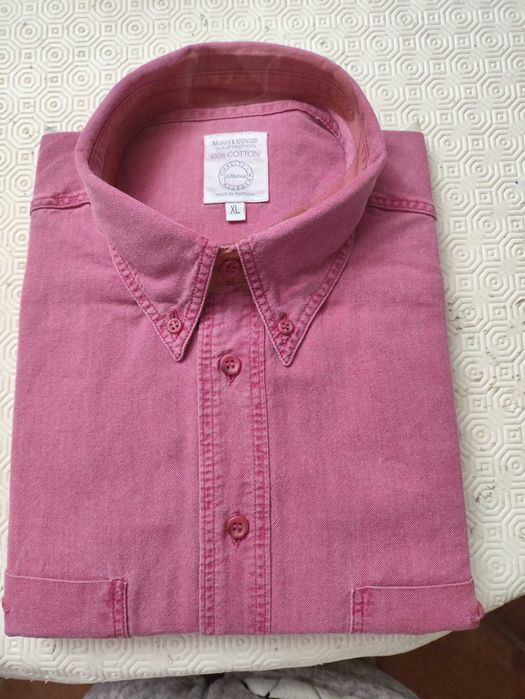Camisa Marks & Spencer Rosa Tamanho XL - Nova