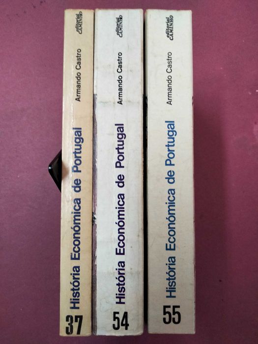 História Económica de Portugal - Armando Castro (3 Volumes)