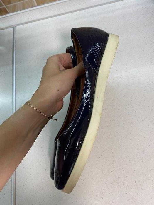 Шикарні шкіряні балетки стан на 5 !