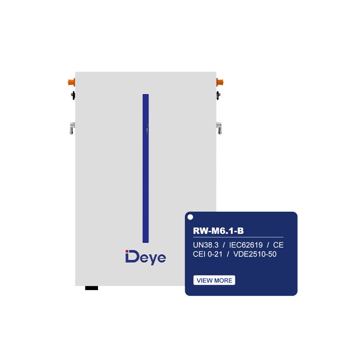 Bateria Deye RW-M6.1-B 6,14kWh LiFePO4 51,2V