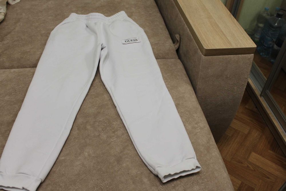 Женские трикотажные брюки на флисе джоггеры. Размер L