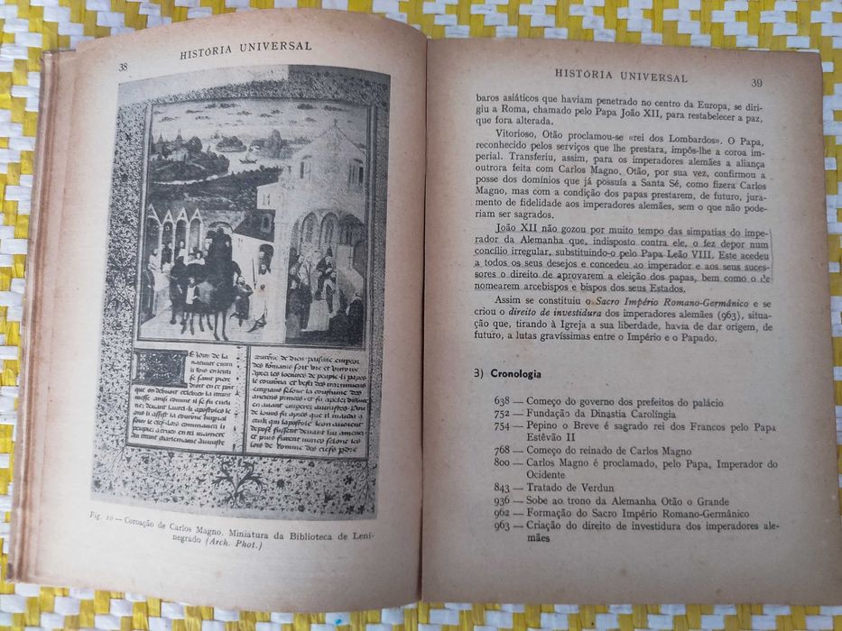 COMPÊNDIO DE HISTÓRIA UNIVERSAL (4º Ano)
Autor: António G. Mattoso