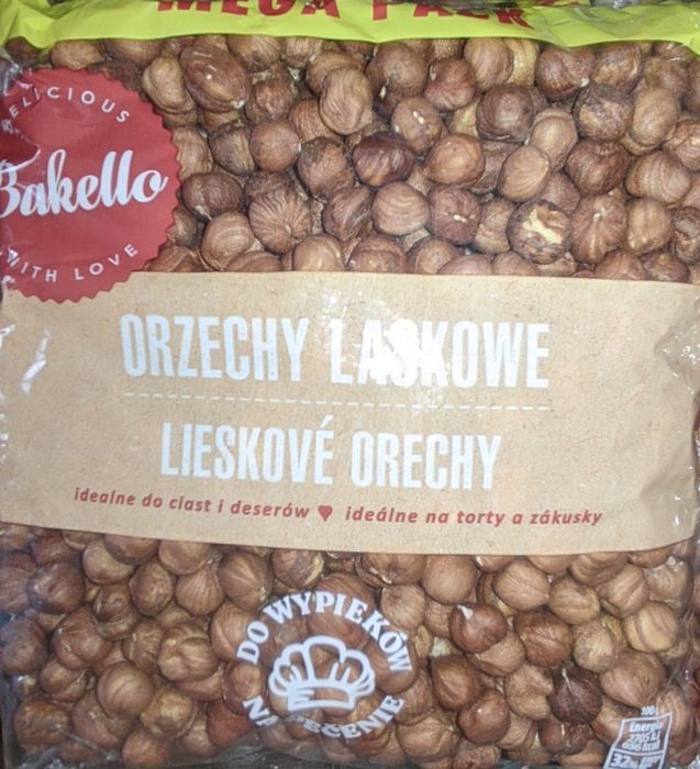 Orzech laskowy 500g orzechy laskowe 2*500g razem 1kg łuskane