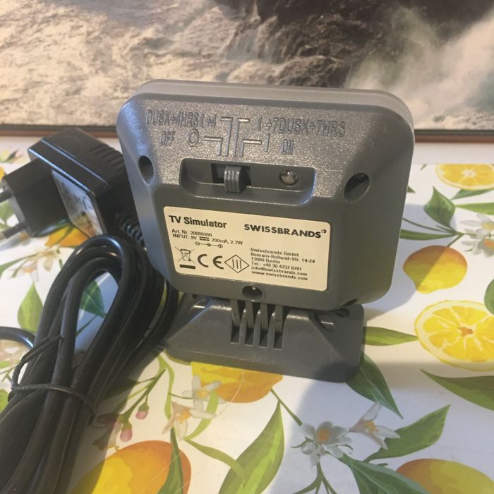 symulator telewizora marki Swissbrands