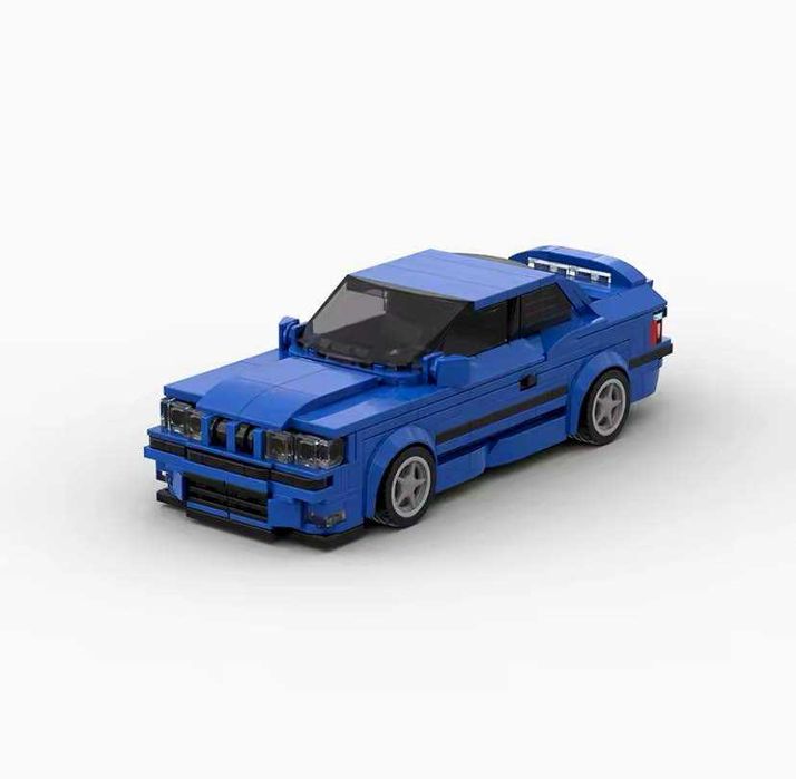 Klocki wzór LEGO BMW M3 E36 Autko Samochodzik Prezentwyścigowy Pudełko