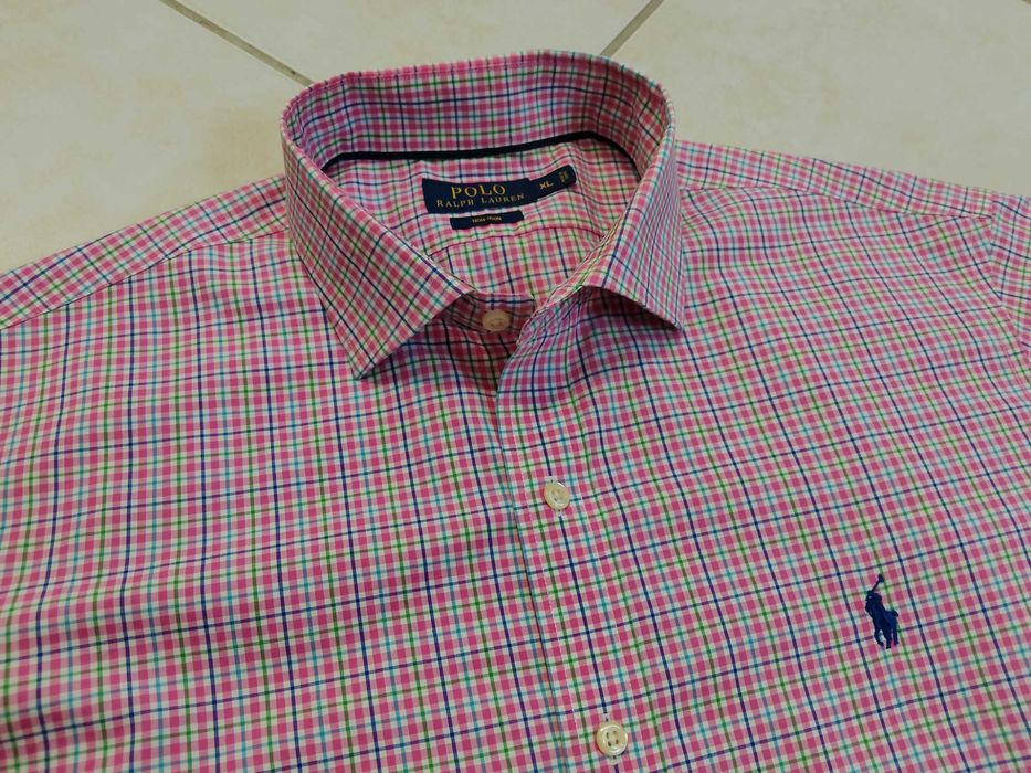 POLO RALPH LAUREN USA - NOWA! z LOGO Koszula Męska rozmiar XXL