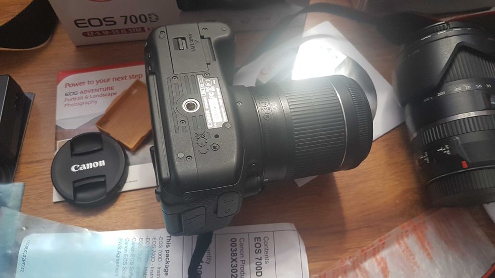 Canon EOS 700D Tamron 16-300 tylko 12 tysięcy zdj.