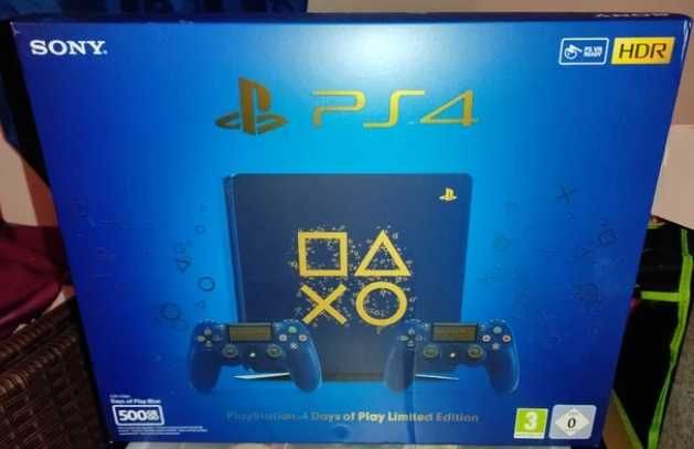 PS4  Days of Play Edition consola 500Gb (NOVO SELADO)