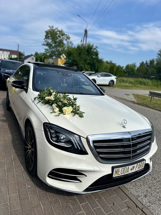 Auto do ślubu !!! Mercedes S klasa Long