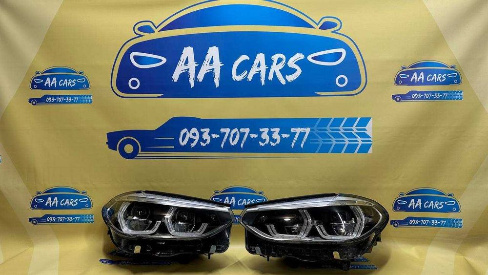 Фары Фари Фара BMW X3 X4 iX3 G01 G02 G08 Full Led БМВ Х3