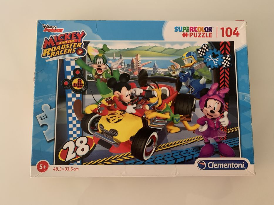Clementoni - Puzzle Mickey And the Roadster Racers