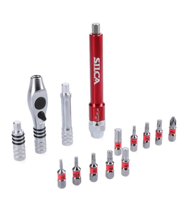 Набір ключів Silca T-Ratchet + TI-Torque Kit