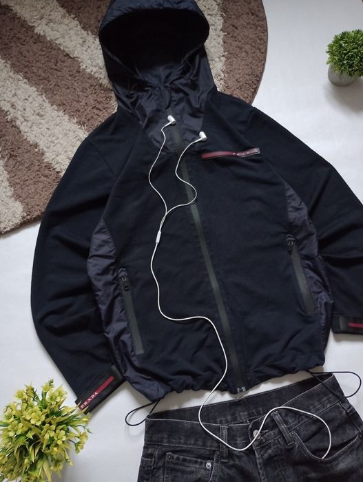 Zip hoodie prada кофта M
