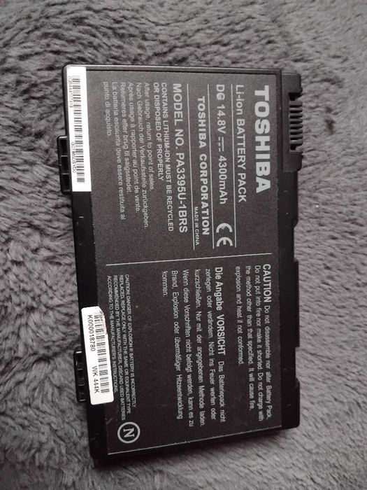 Toshiba bateria  używana