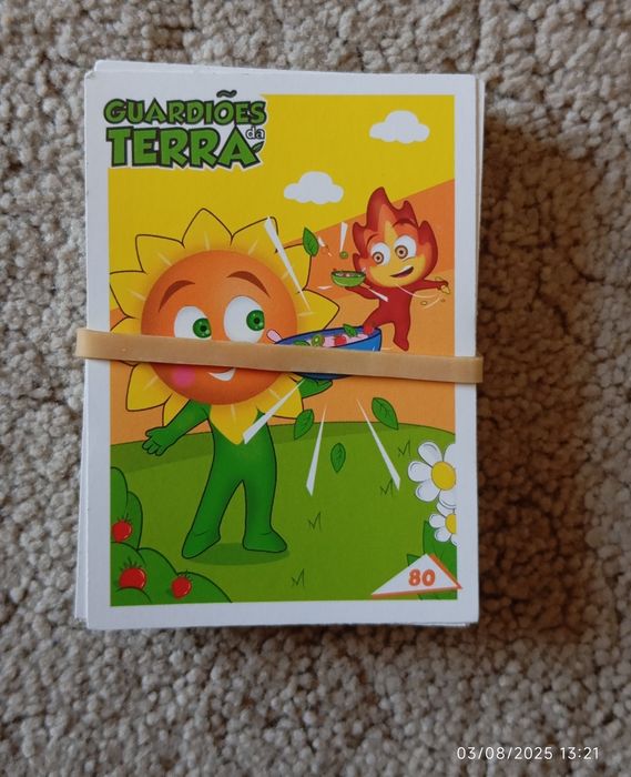 Cromos: (Fome de Vencer 2018, Champions League, Euro 2024, LIDL e Poké