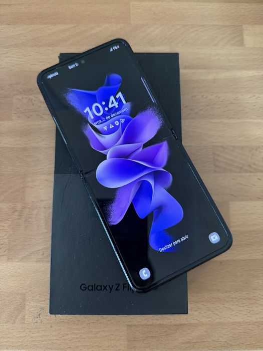 Samsung z flip 3 128gb caixa desbloqueado caixa(ACEITO RETOMA)