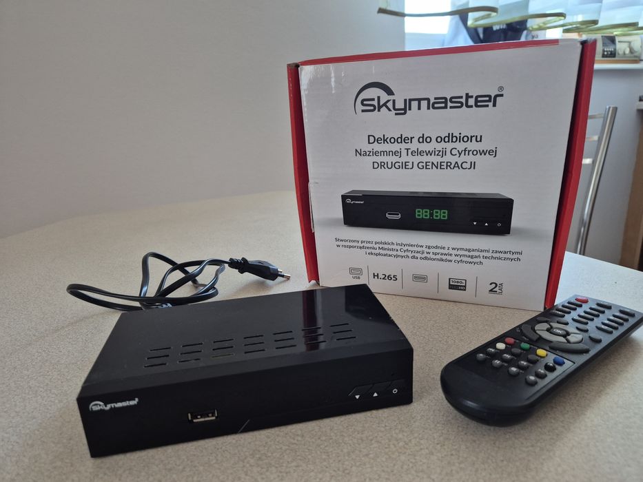 Dekoder DVBT2 Skymaster