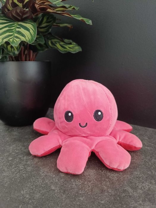 nowa maskotka dwustronna ośmiorniczka ośmiornica emocje humor