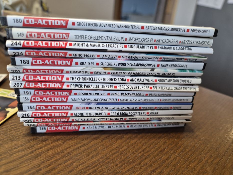 CD Action gry kolekcja