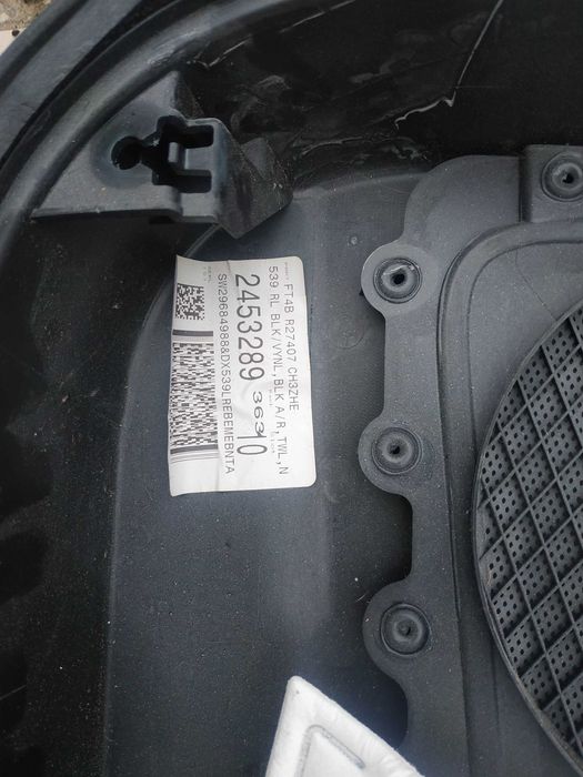 Обшивка двери, карта двери, дверная карта Ford edge задняя левая