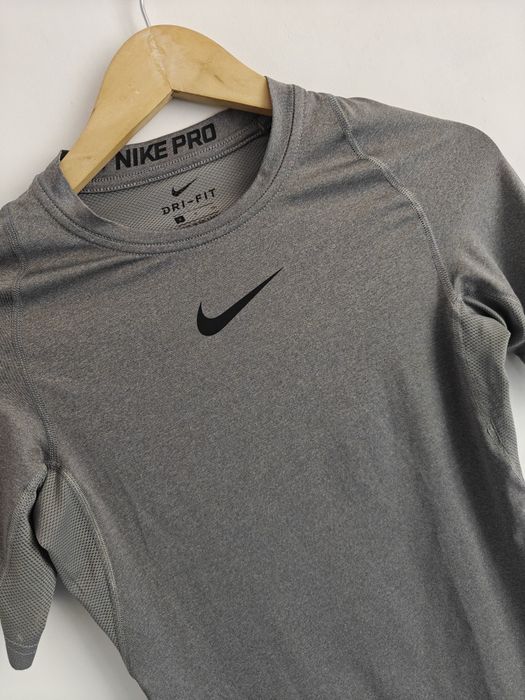 Nike Pro koszulka sportowa t-shirt krótki rękaw kompresyjna  S