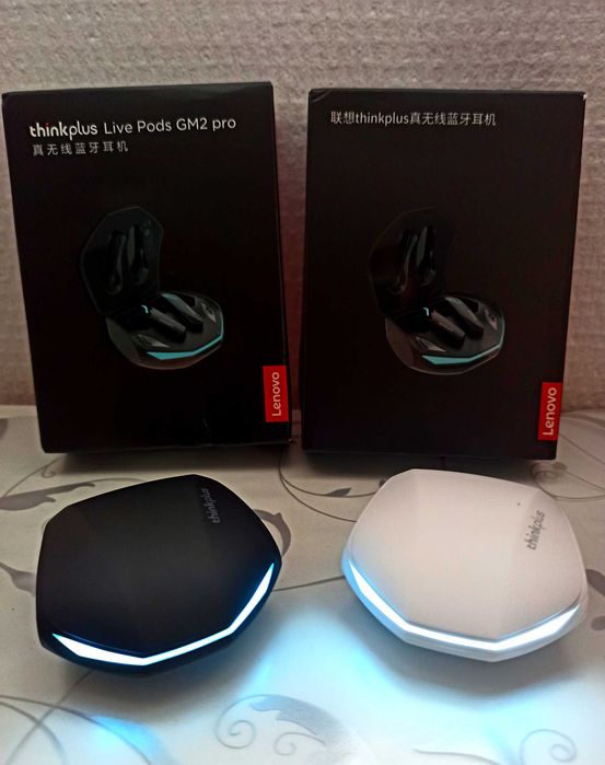 Nowe słuchawki Lenovo GM2 PRO Oryginalne.