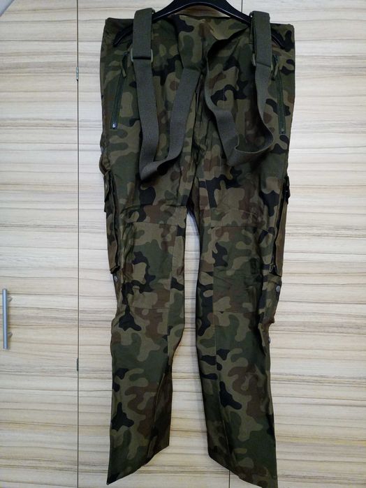 NOWE Wojskowe spodnie Przeciwdeszczowe GORE wzór 128Z/MON roz. M / S