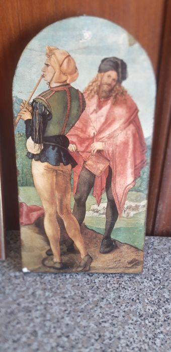 Conjunto de 2 Quadros Pequenos Decorativos