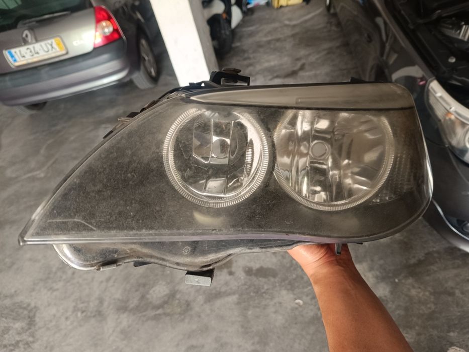 Óptica BMW E60 pré lci sem xénon de origem lâmpadas halógenas