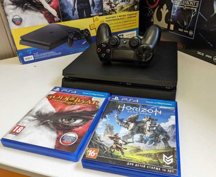 Ігрова приставка Sony PlayStation 4 fat / slim / pro