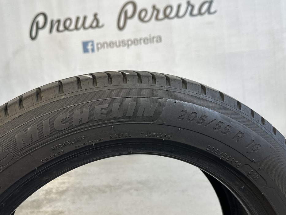 Pneus 205-55r16 Michelin como novos