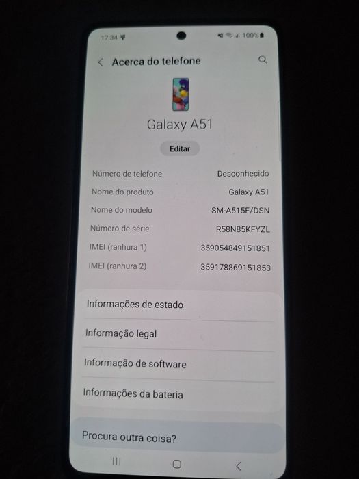 Samsung a51 128gb