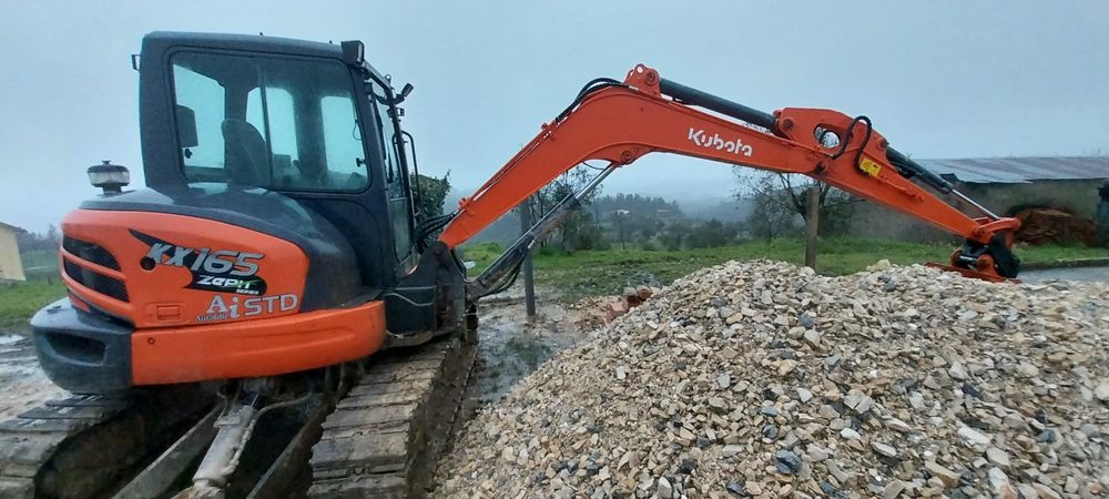 Giratória kubota kx165-5  de 2014