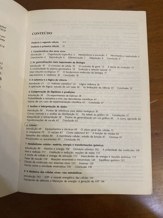 Livro Estudo da Biologia de Baker & Allen