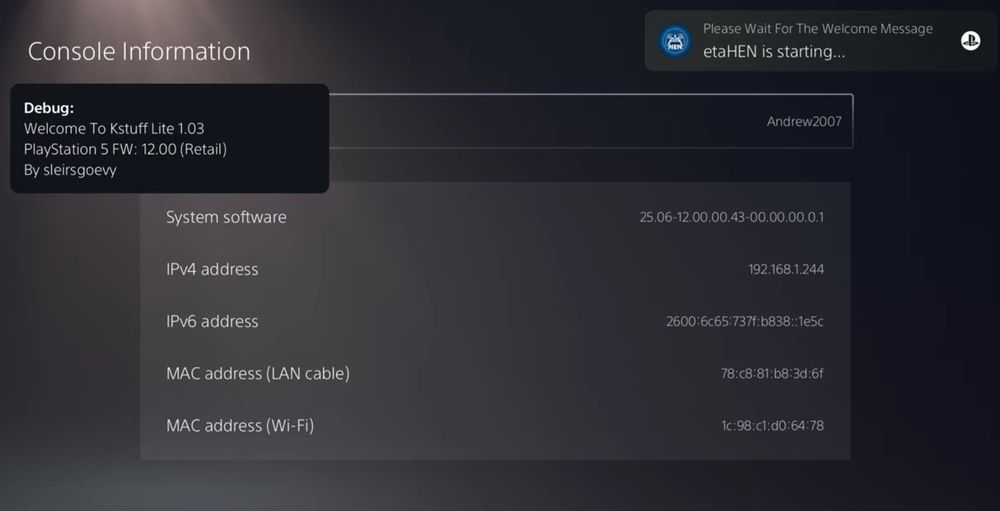 Desbloqueada PS5 com Leitor jailbreak