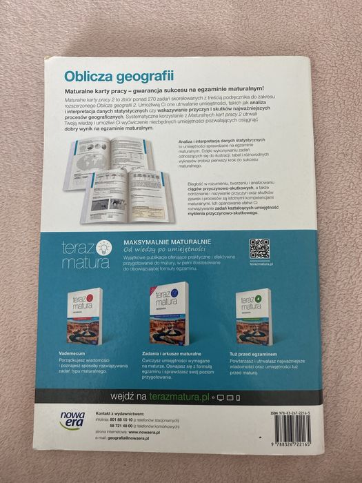 Oblicza geografii 2 - maturalne karty pracy
