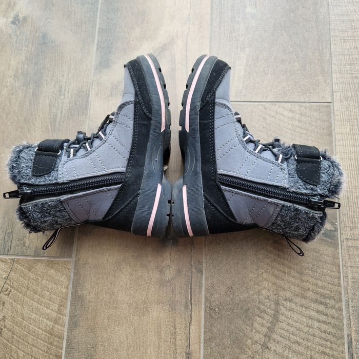 Зимові черевики термо чобітки для дівчинки 27 р. 17 см American club ч