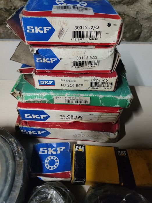 Lote de 47 rolamentos novos várias referências