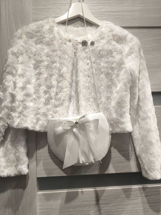 Bolerko i torebka komunia