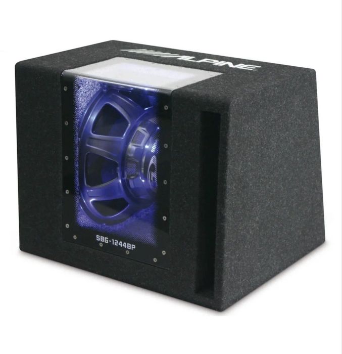 Subwoofer samochodowy Alpine SBG-1244BP