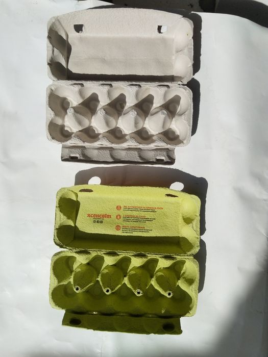 Коробки - лотки  для 10,12,15,18,20,30 яиц.