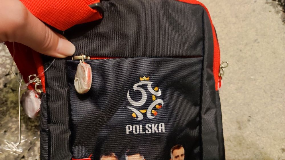 Torebka listonoszka piłkarska