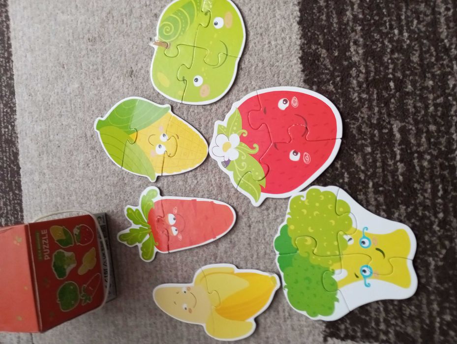 Пазли в металевій коробці для найменших