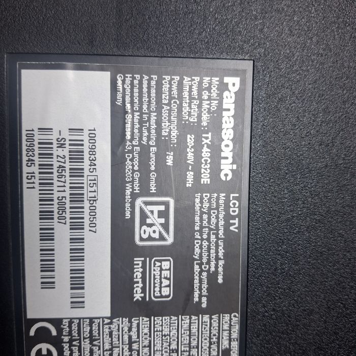 Panasonic 49" , smart TV, телевізори , опт та роздріб